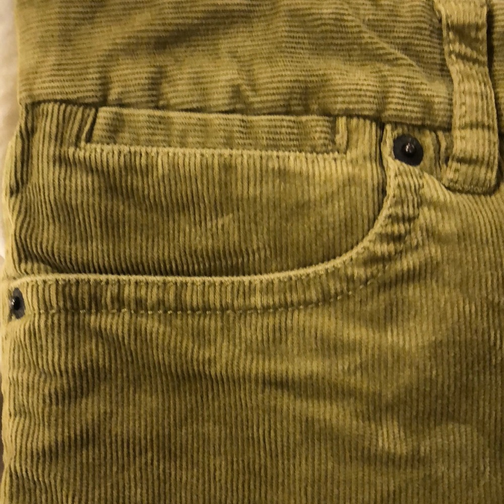 J. Crew bootcut 🍏 green Corduroy pants 12S